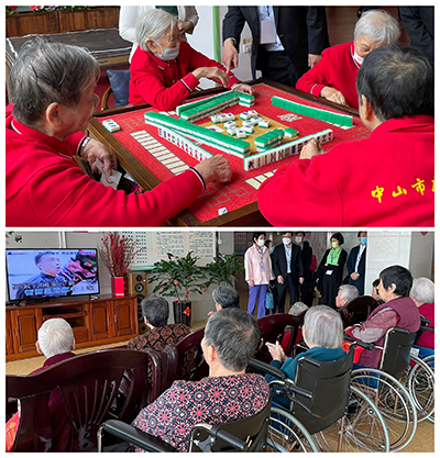 （圖片說明：內地養老院環境空間較寛敞）