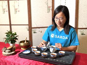一盞茶· 一瞬靜