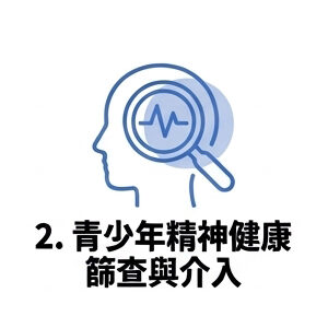 2. 青少年精神健康篩查與介入