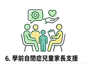 6. 學前自閉症兒童家長支援